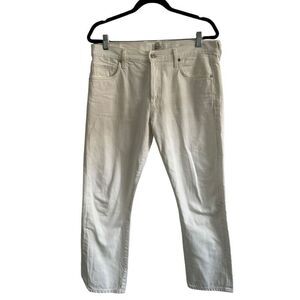 Citizens of Humanity White Emerson Jeans Size 29 Classic Straight Luxury Relaxed